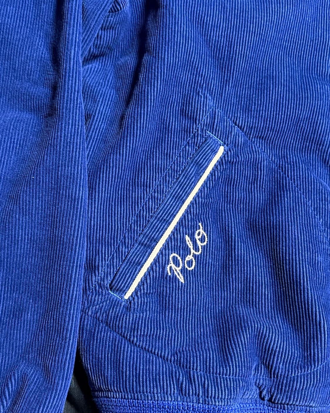 폴로 랄프로렌 코듀로이 바시티 자켓 S 상품이미지3