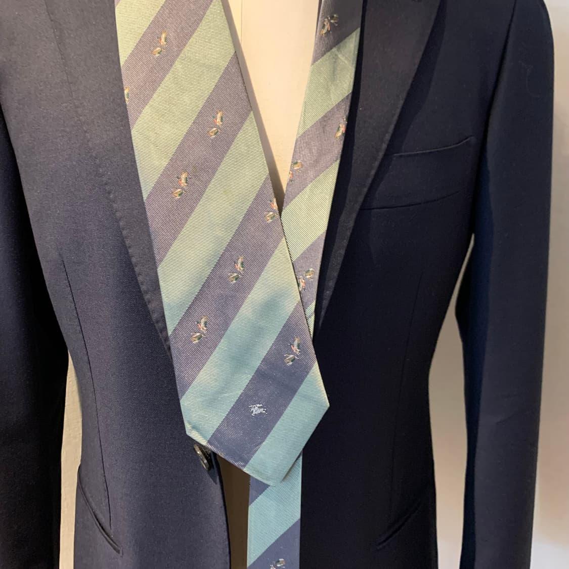 버버리(BURBERRY) 레지멘탈 명품넥타이 100실크 A등급 상품이미지2