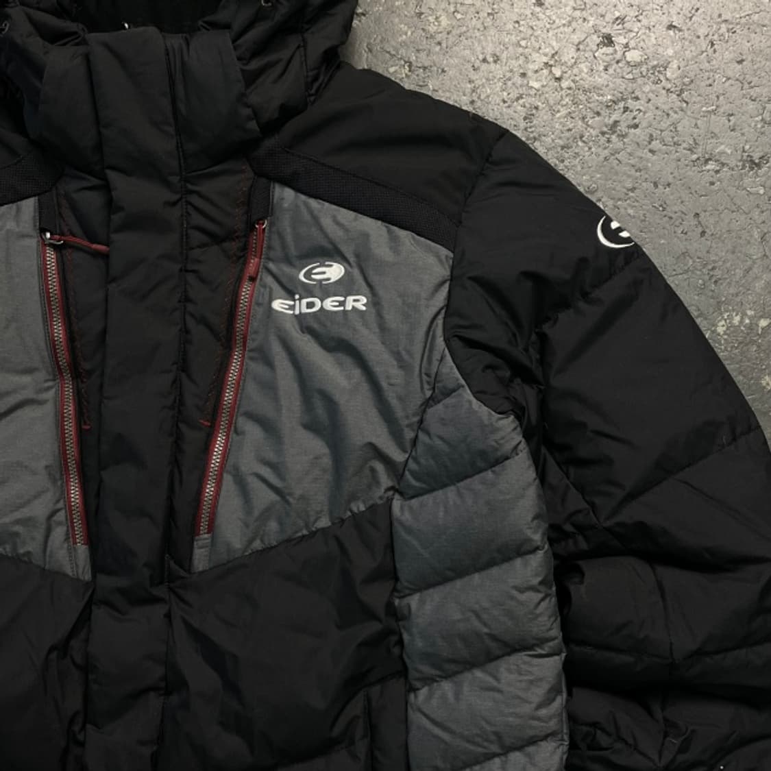 100 아이더 멜란지 다운 패딩 상품이미지2