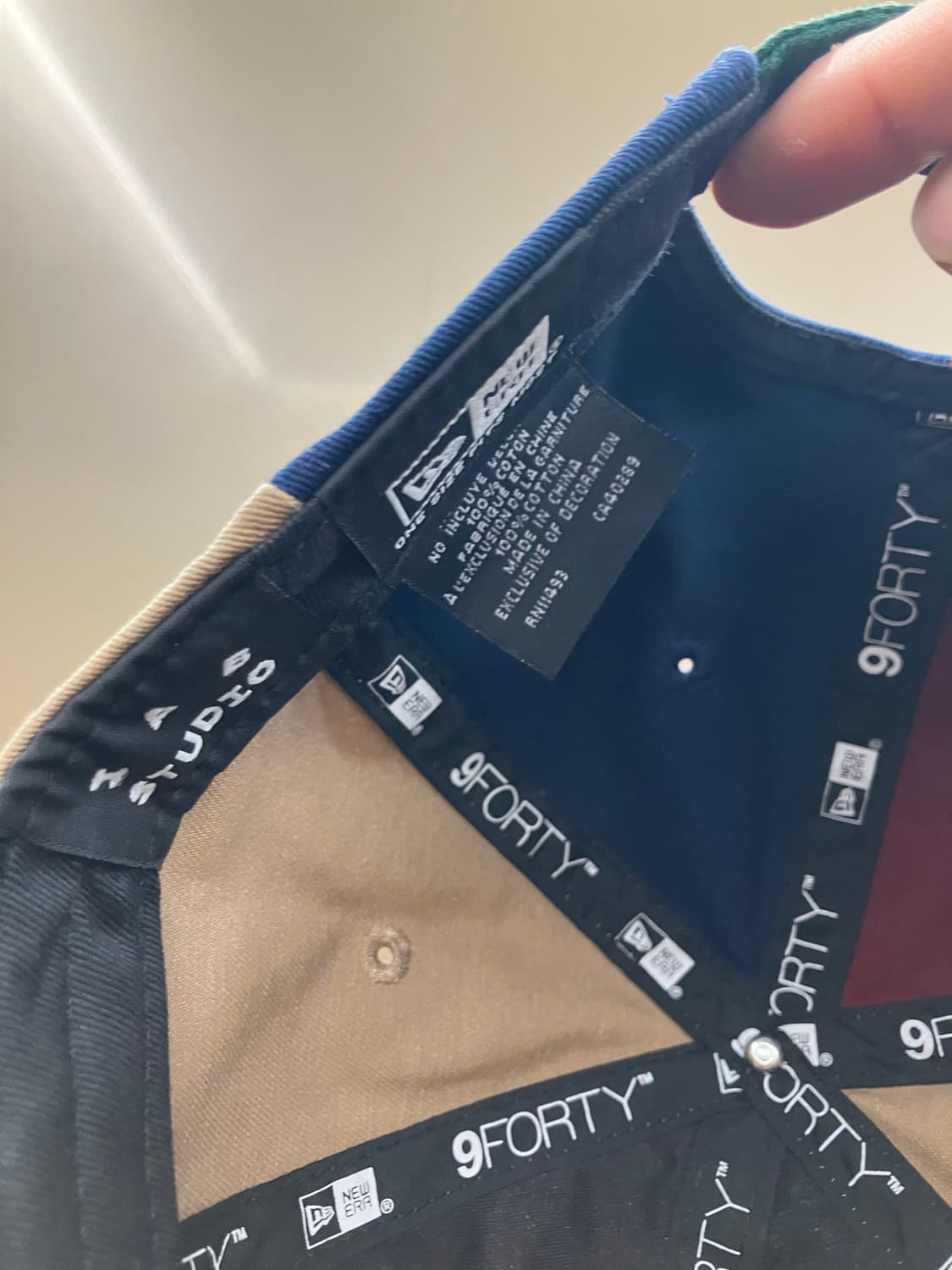 뉴에라 아이앱스튜디오 뉴욕양키스 9forty 볼캡 캡 모자 상품이미지5