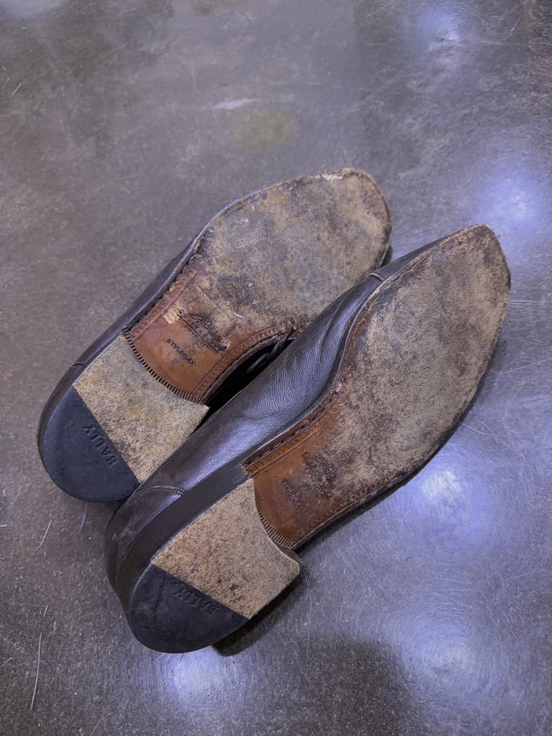 발리 세라도 옥스포드 슈즈 클래식 구두 브라운 275 상품이미지8