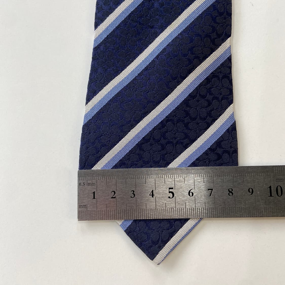 코치 (COACH) 모노그램 명품 정품 넥타이 8.3cm 상품이미지9