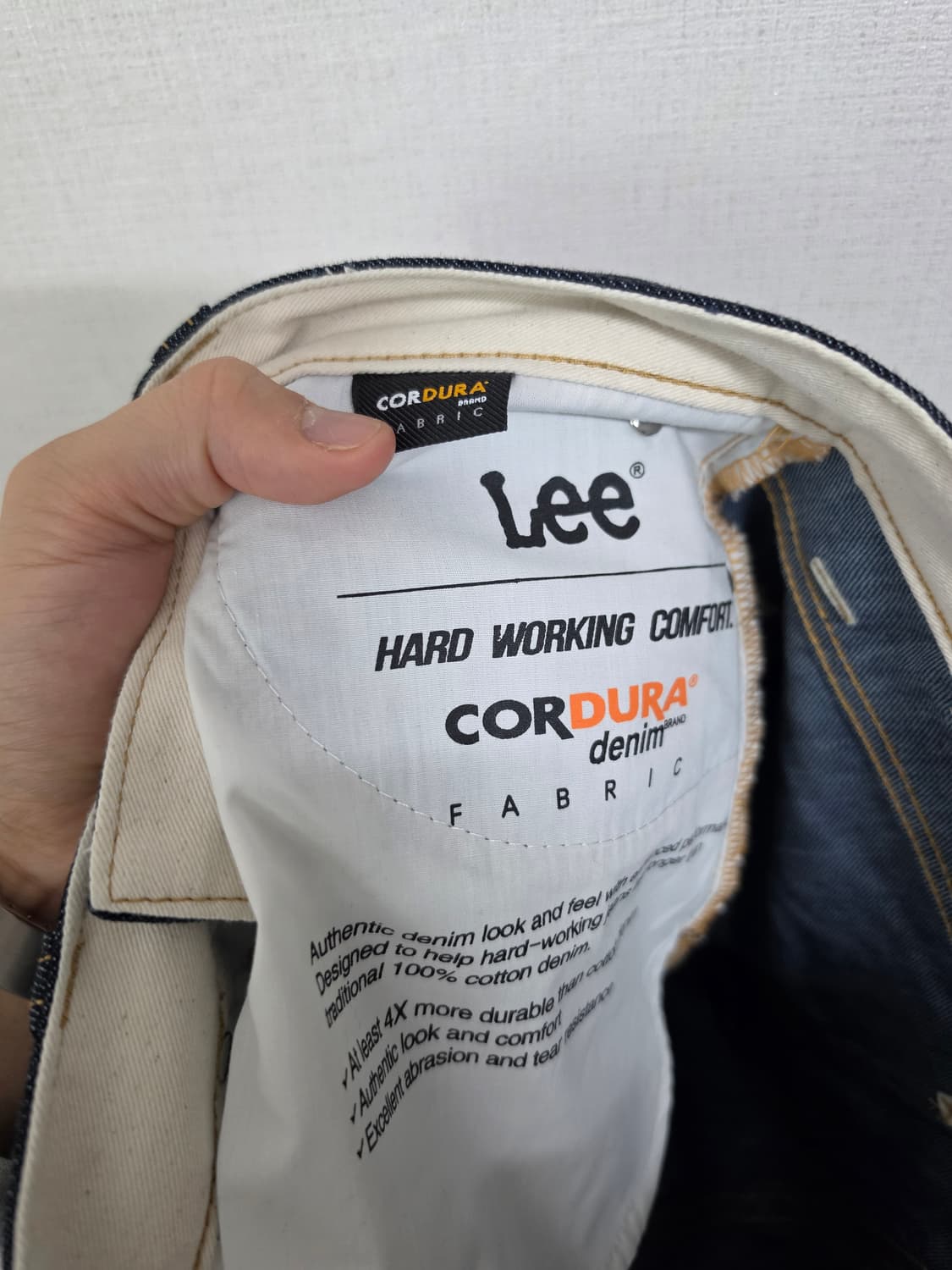 Lee 스티치 진청 데님 팬츠 28 상품이미지5