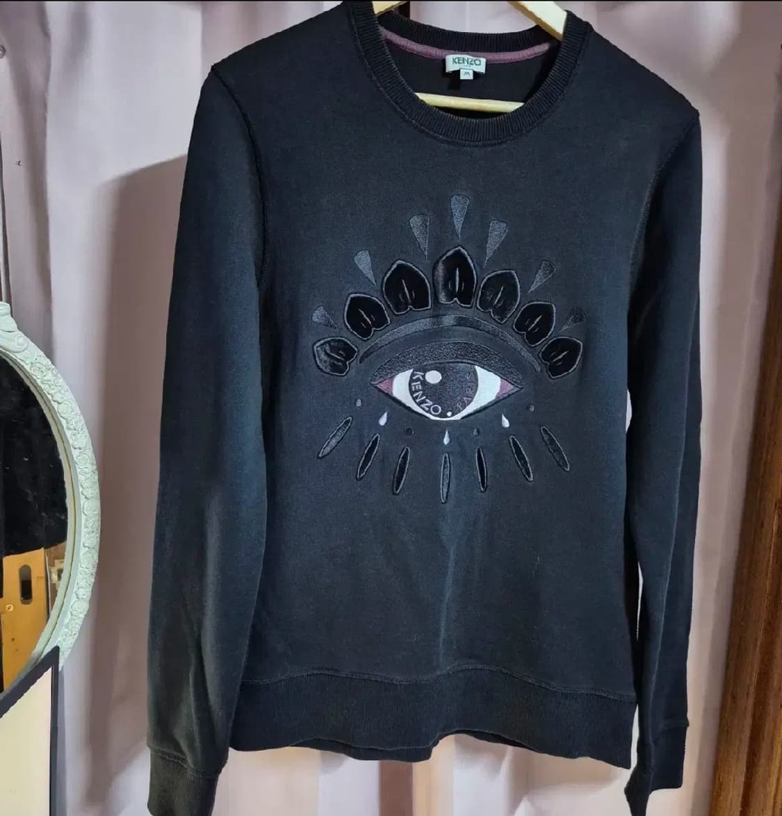 정품 겐조 F565SW0554XE 블랙아이 남여공용 맨투맨 m 상품이미지1