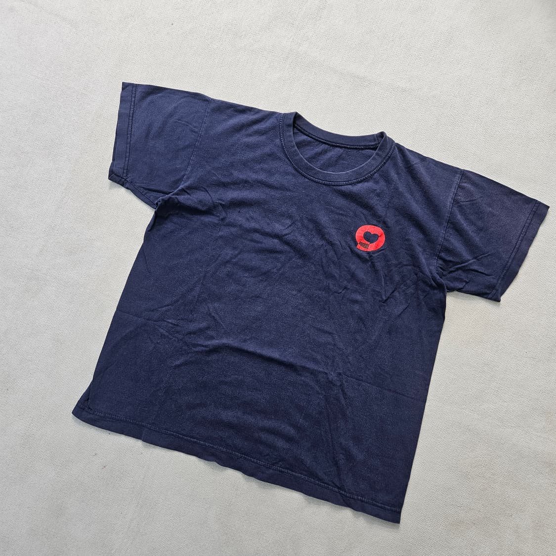 실측확인 빈티지 로고 반팔티 0407Y 상품이미지1