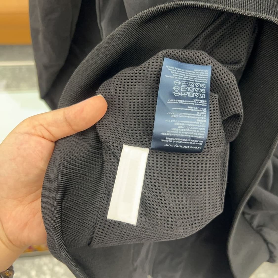 타미힐피거 올드스쿨 오버핏 바람막이 자켓 100 C05182  상품이미지4