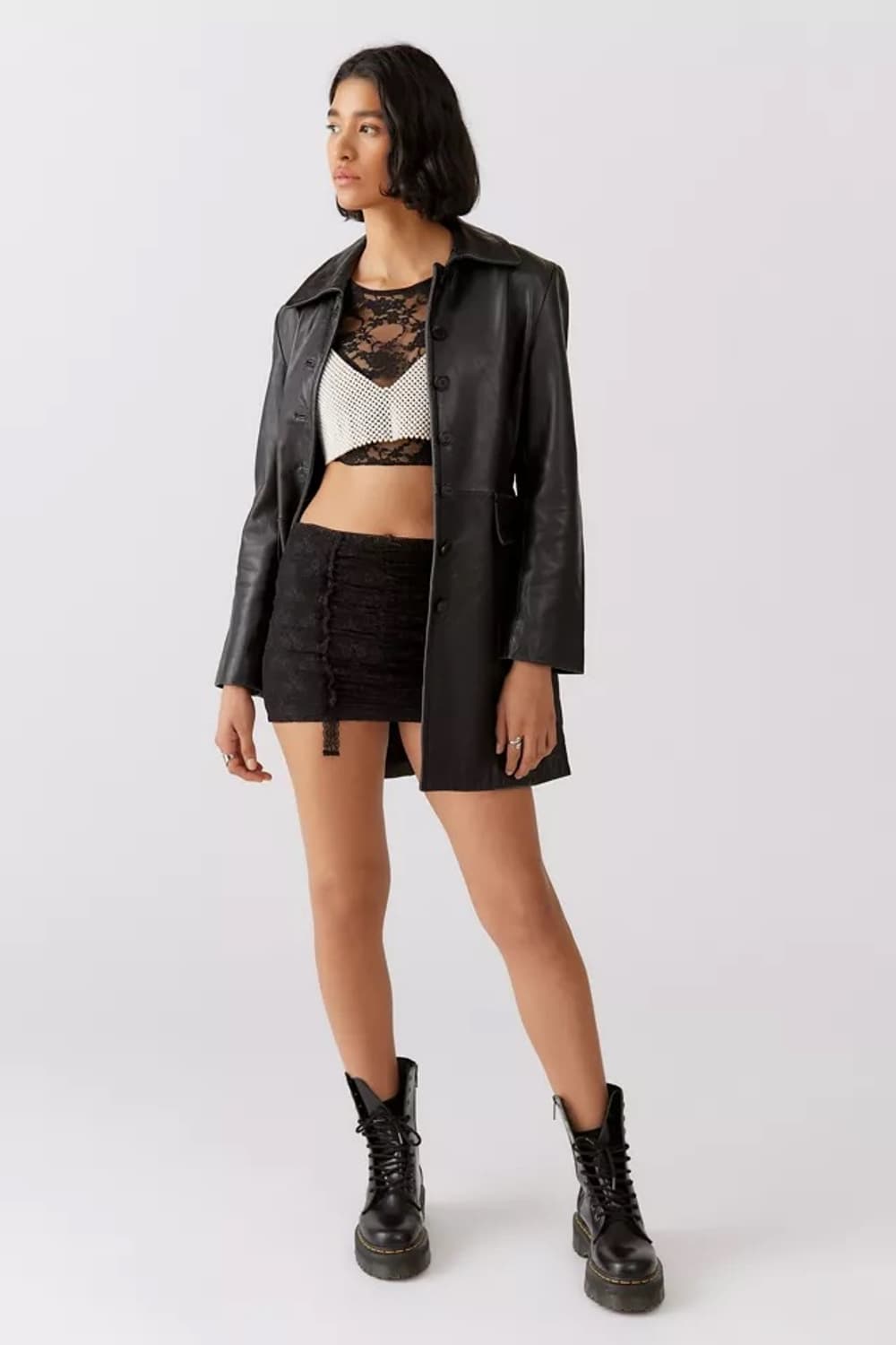 얼반아웃피터스 가터벨트 레이스 미니스커트 상품이미지4