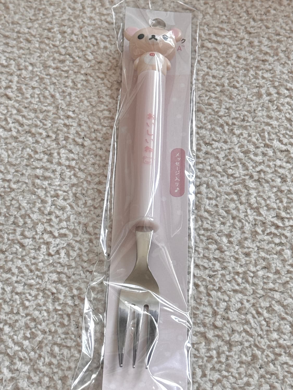 코리락쿠마 마스코트 포크 상품이미지1