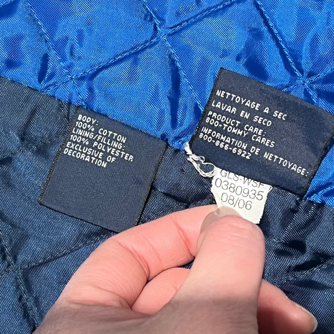 타미힐피거 퀼티드 워크자켓 s09555 상품이미지8