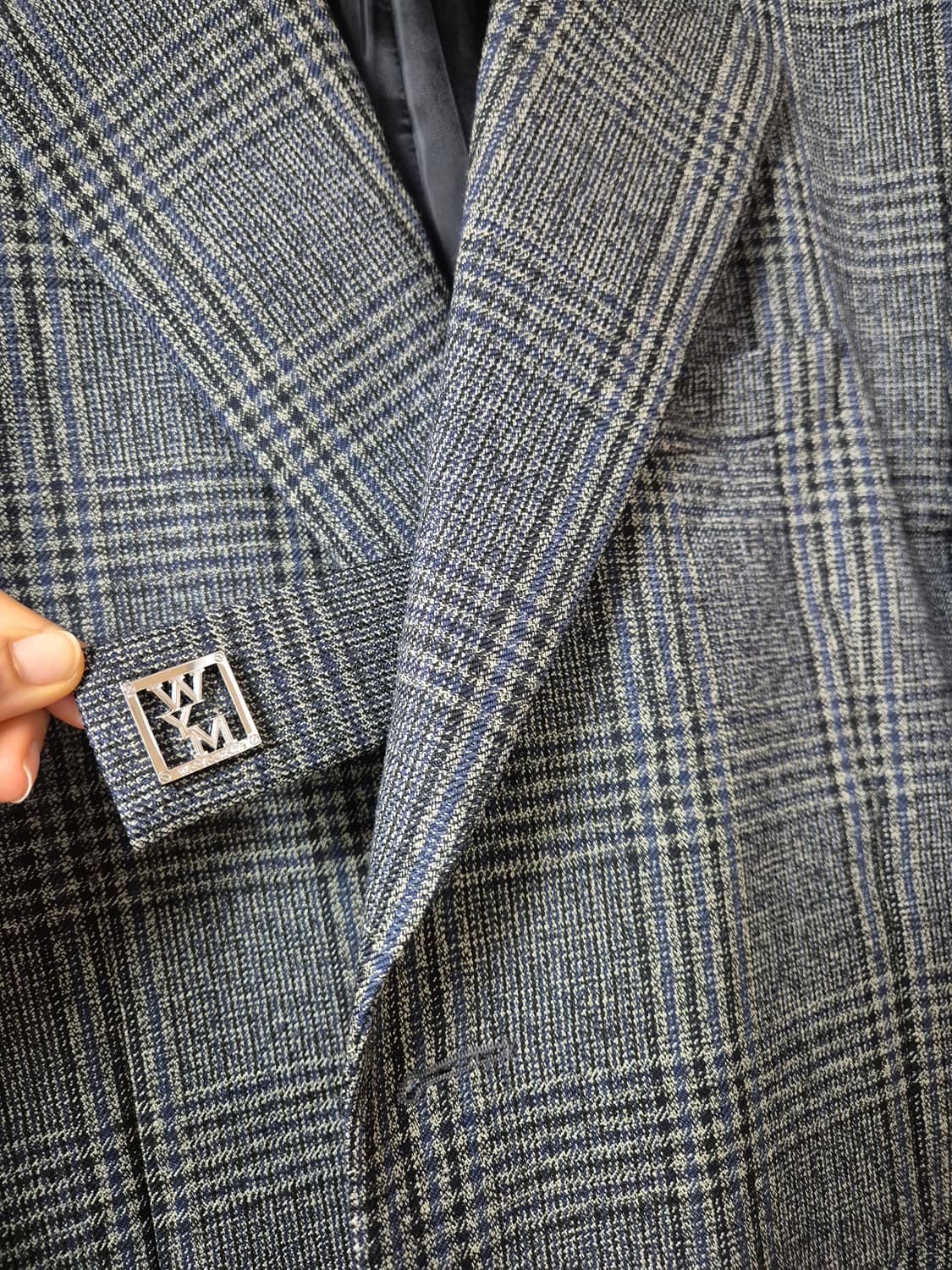 23FW 우영미 메인체크 자켓  48 (100) 울자켓 상품이미지7