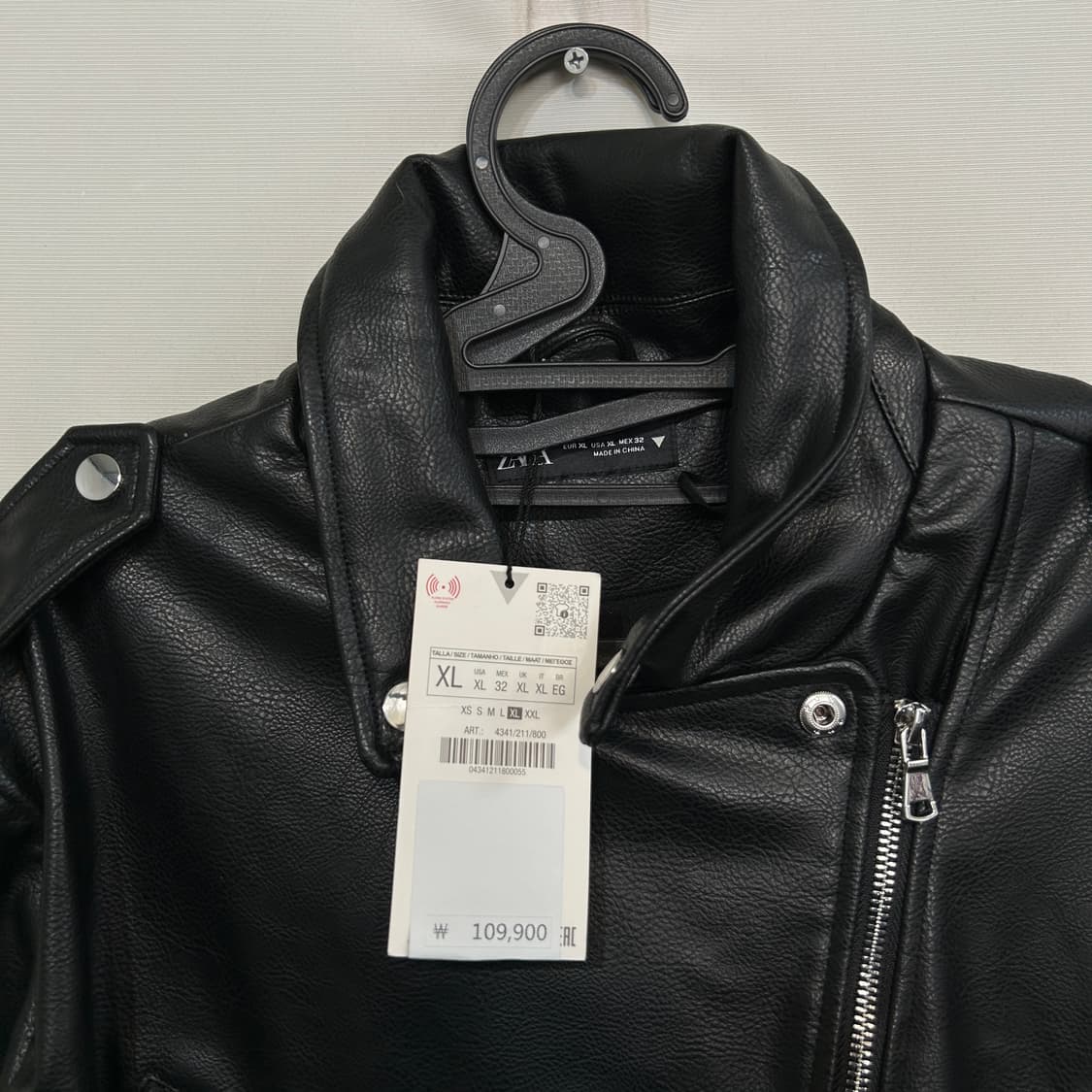 자라 여성 레더 드레스 자켓 XL 새상품  상품이미지2