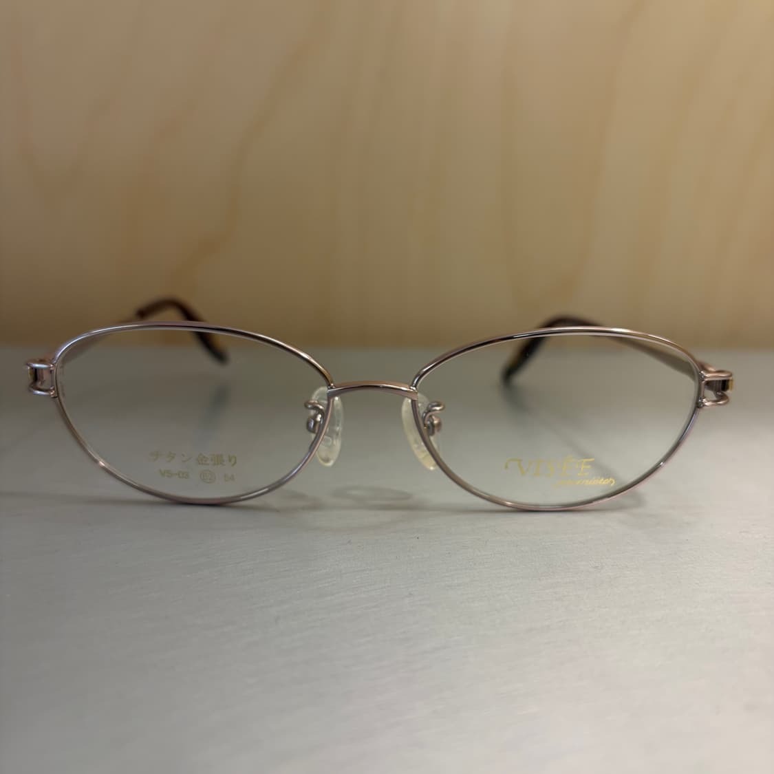 비제 프리미에르 VS-406 일본 제작 티타늄 금장 안경테 상품이미지1