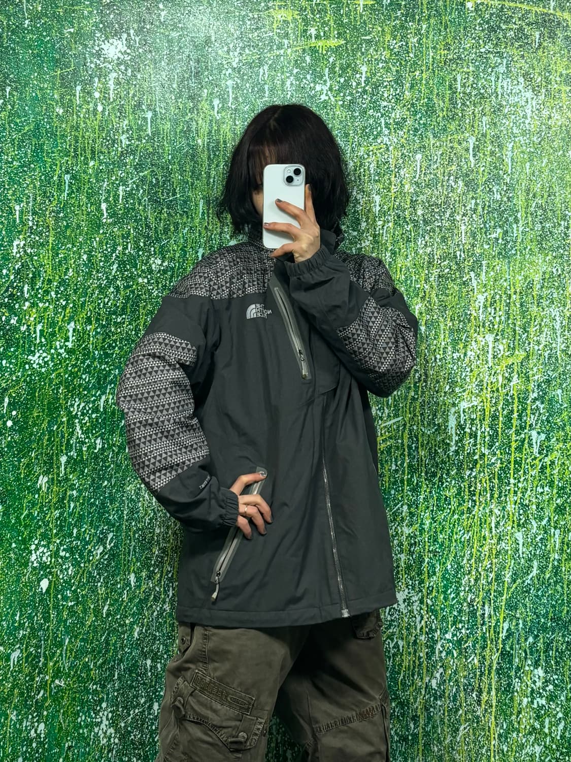 노스페이스 그레이 하이벤트 점퍼 상품이미지1