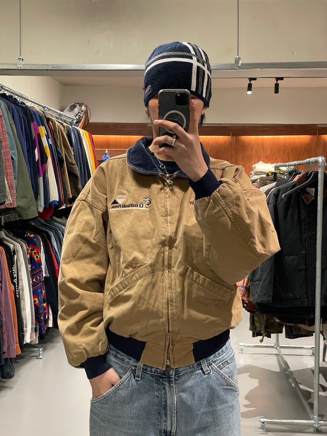 90s made in usa 워크 자켓 상품이미지1