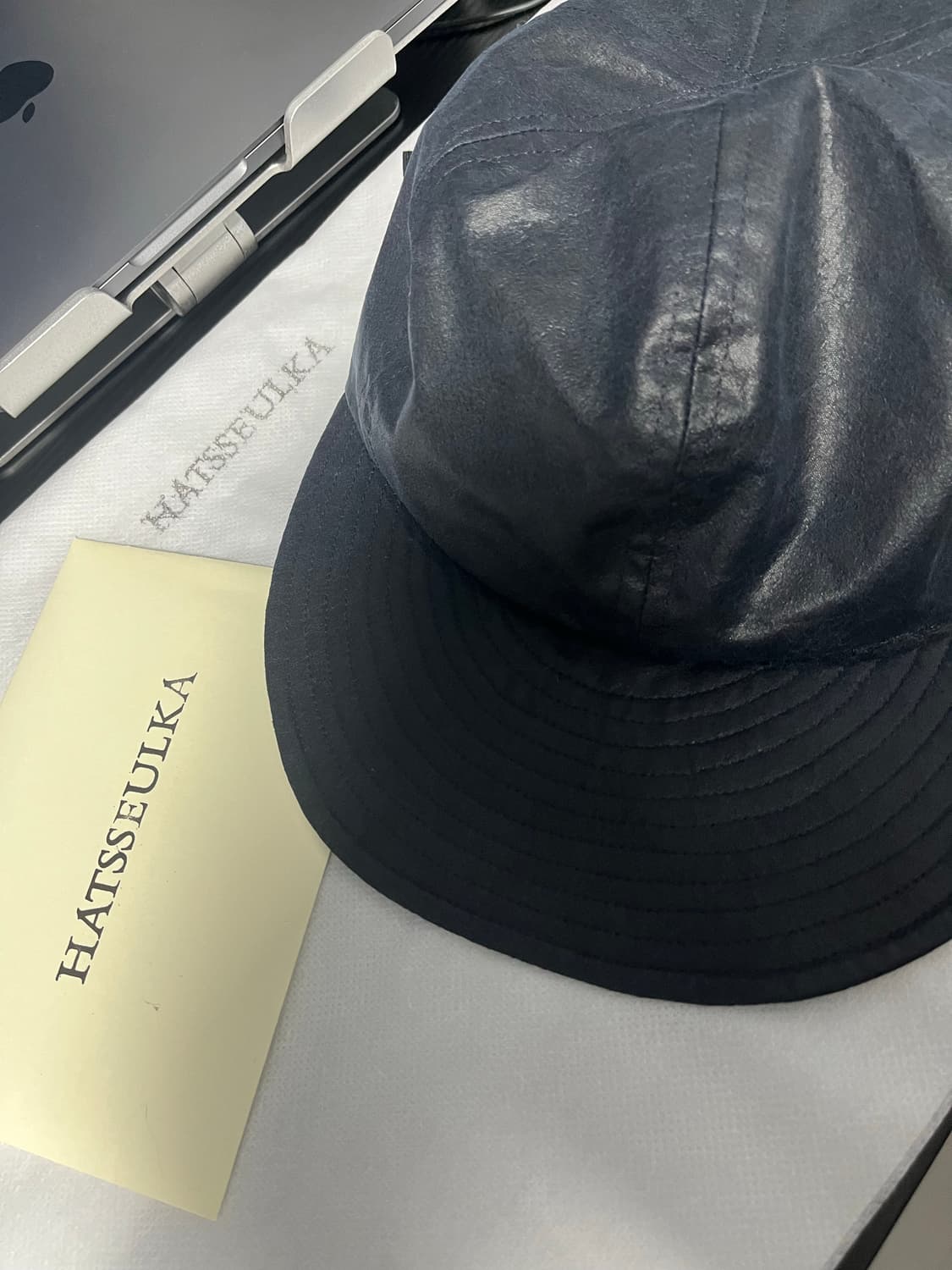 햇쓸까 hatsseulka 슬로우 빅 캡 navy 상품이미지1