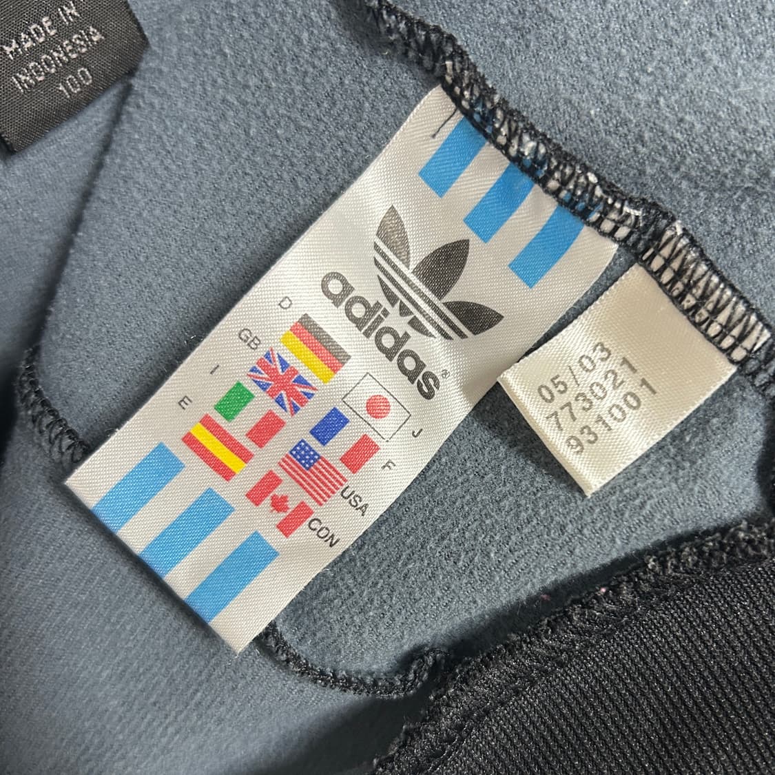 아디다스 오리지널 자수로고 슈퍼걸 트랙탑 져지 블랙 상품이미지7