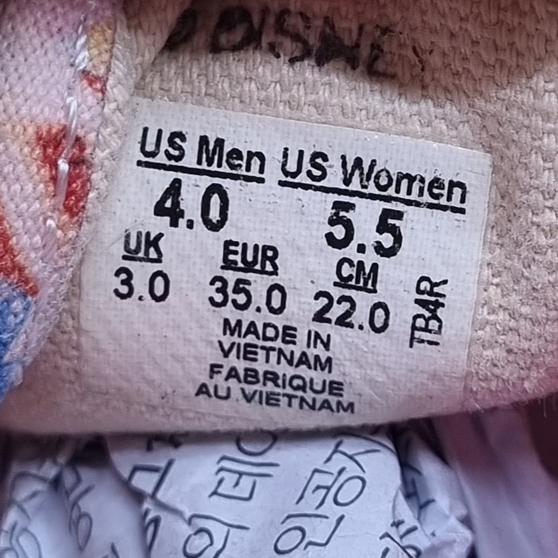 반스 x디즈니 프린세스 스니커즈 220 상품이미지6