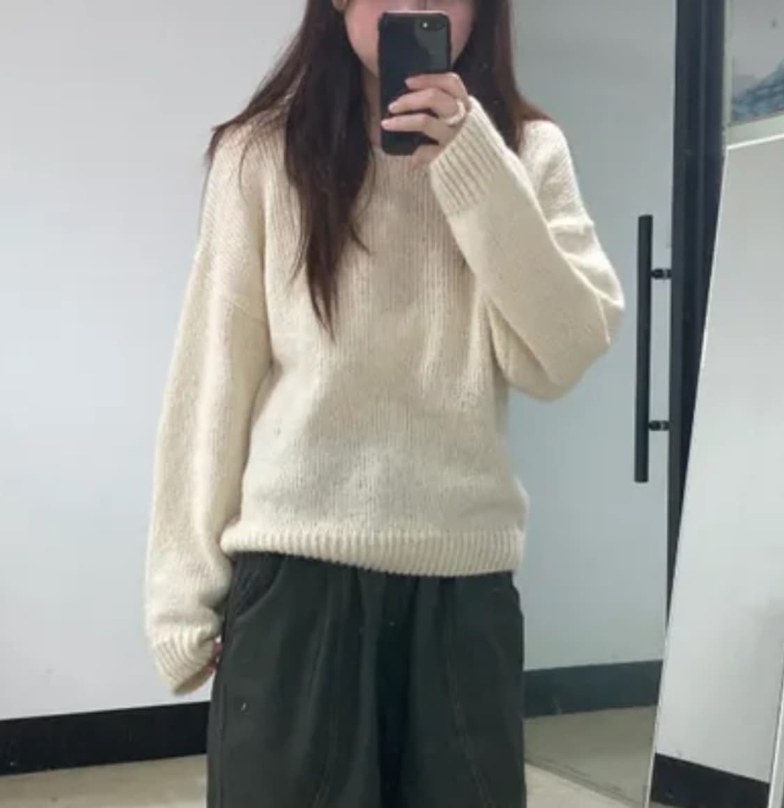 아이보리 니트 상품이미지2