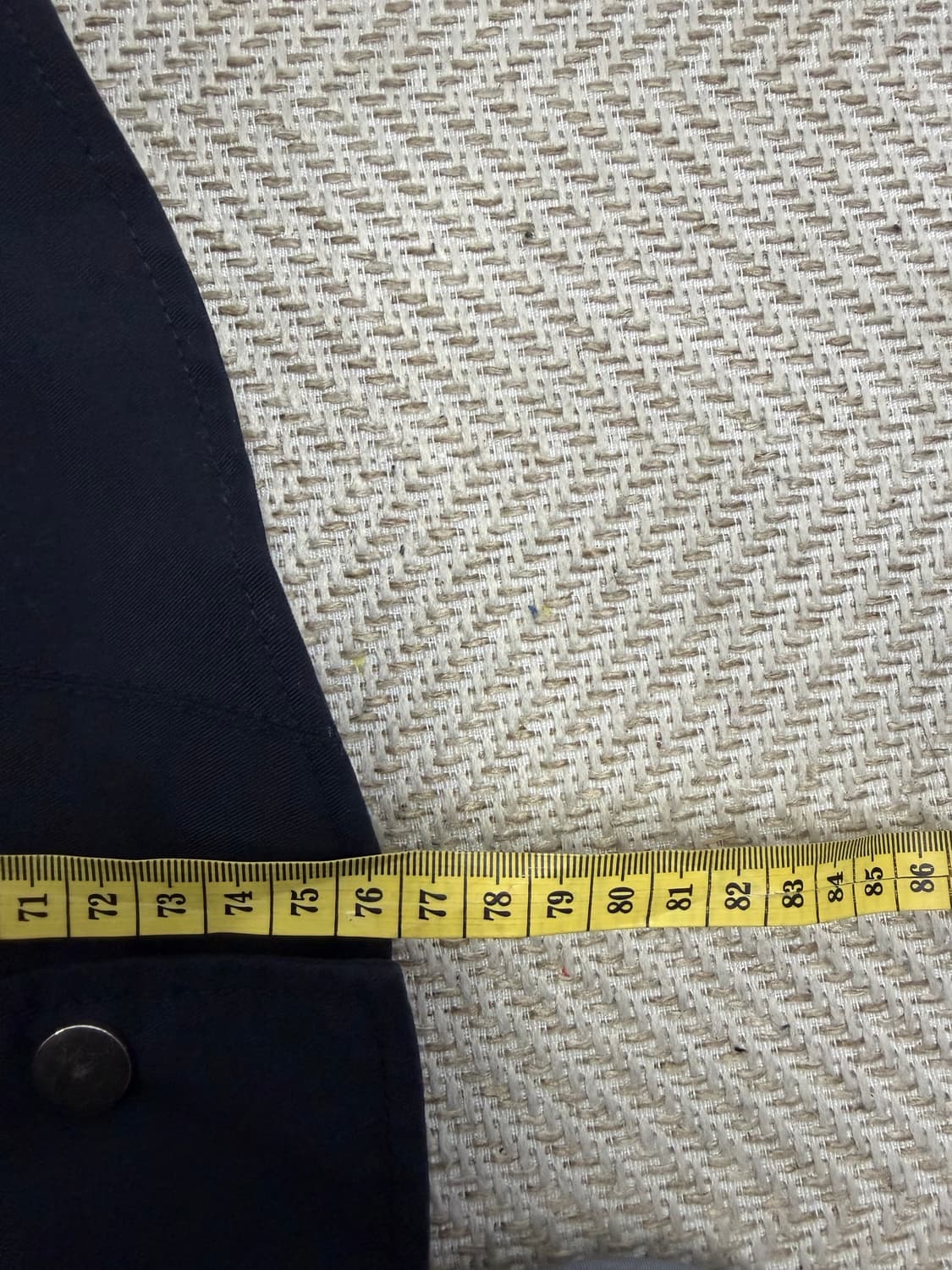 정품) SJ SJ 한섬 블랙 트렌치 자켓 82 상품이미지10