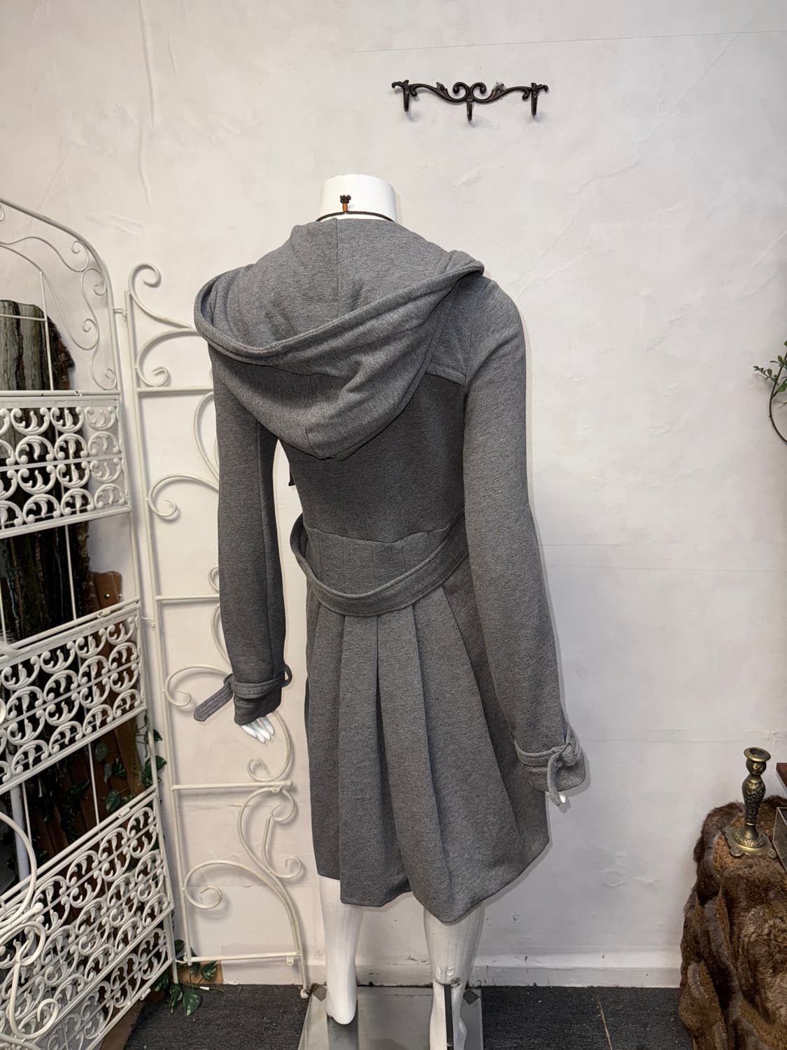 Armani Exchange belted hood coat ops 상품이미지8