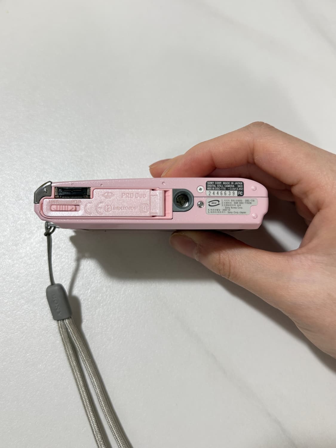 상태최상/작례o/소니 dsc-t70 디카 상품이미지5