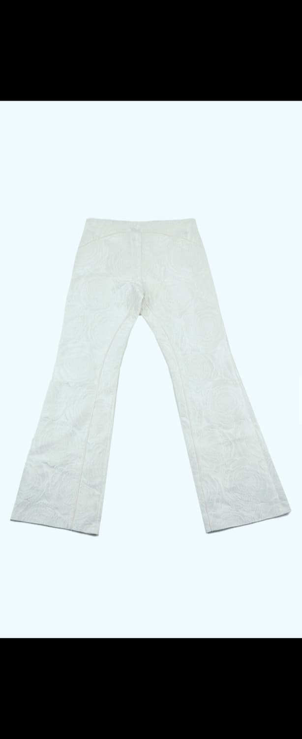 2000Archives White Piping Jacquard Pants 상품이미지8
