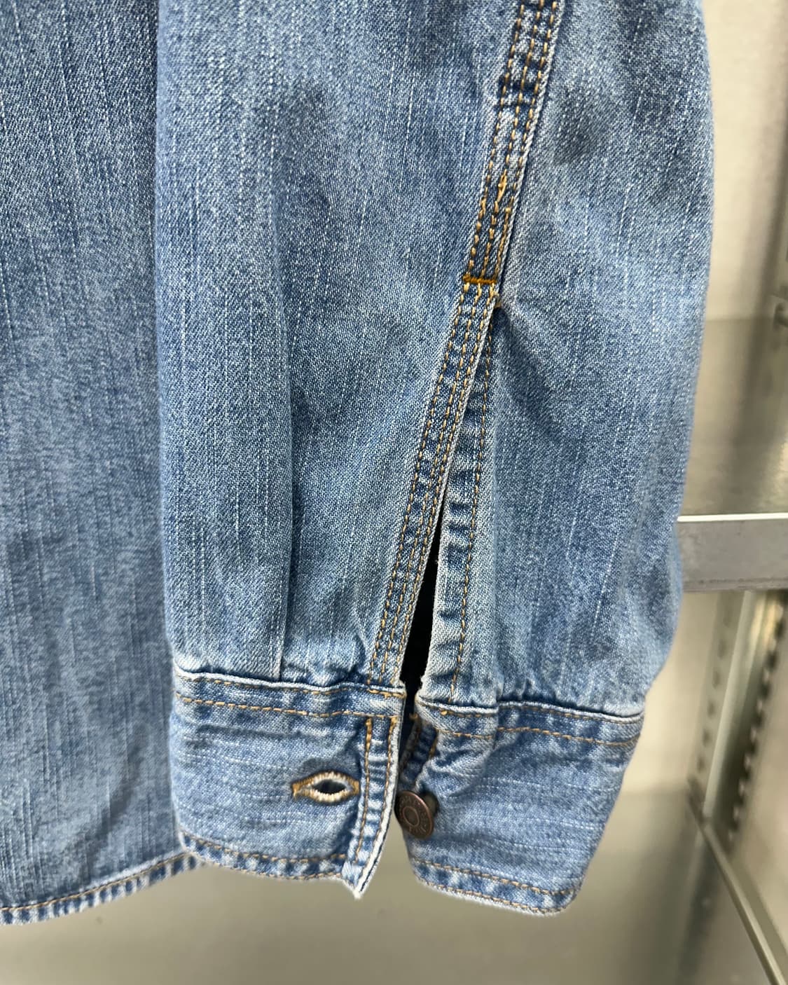 (3XL)90'S 리바이스 데님 셔츠-M2380 상품이미지6