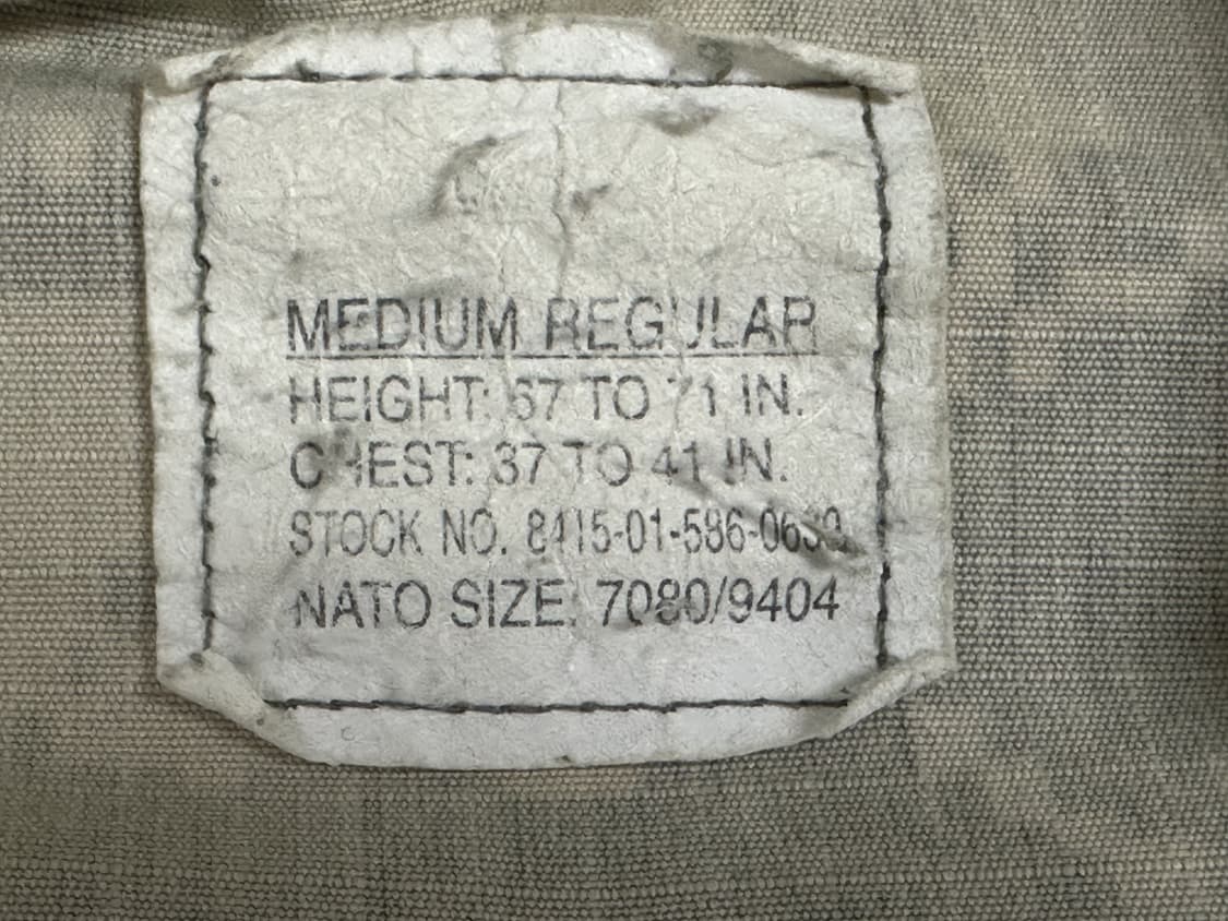 미군 구형 ACU 전투복 상의 (M/R) (L) 상품이미지8