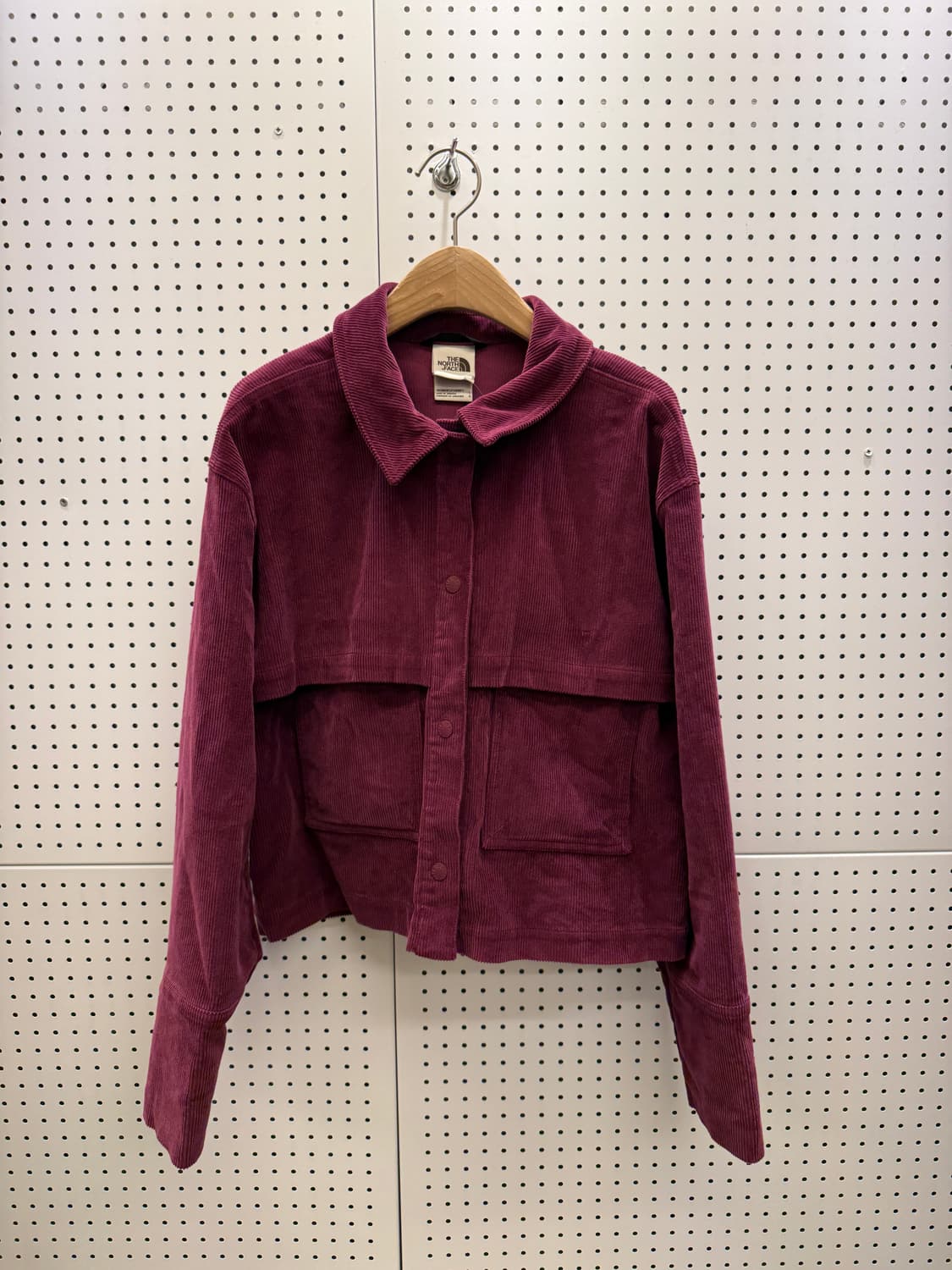 노스페이스 버건디 코듀로이 자켓 U1045 상품이미지2