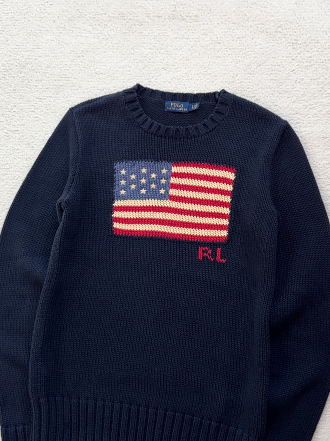 폴로 성조기 니트 상품이미지2