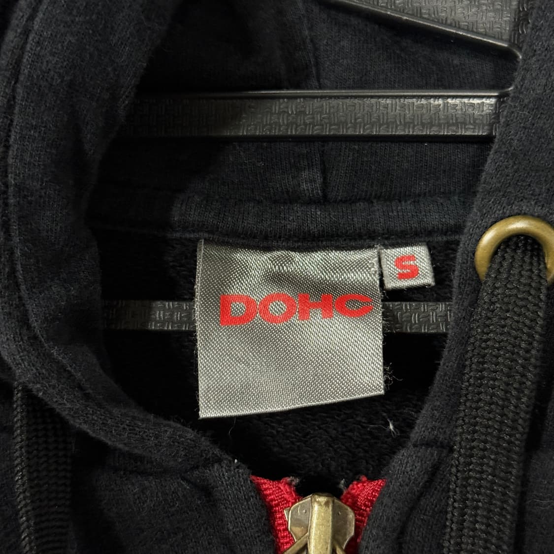 VTG 빈티지 빅 프린팅 펑크 크롭 집업 후디 상품이미지5