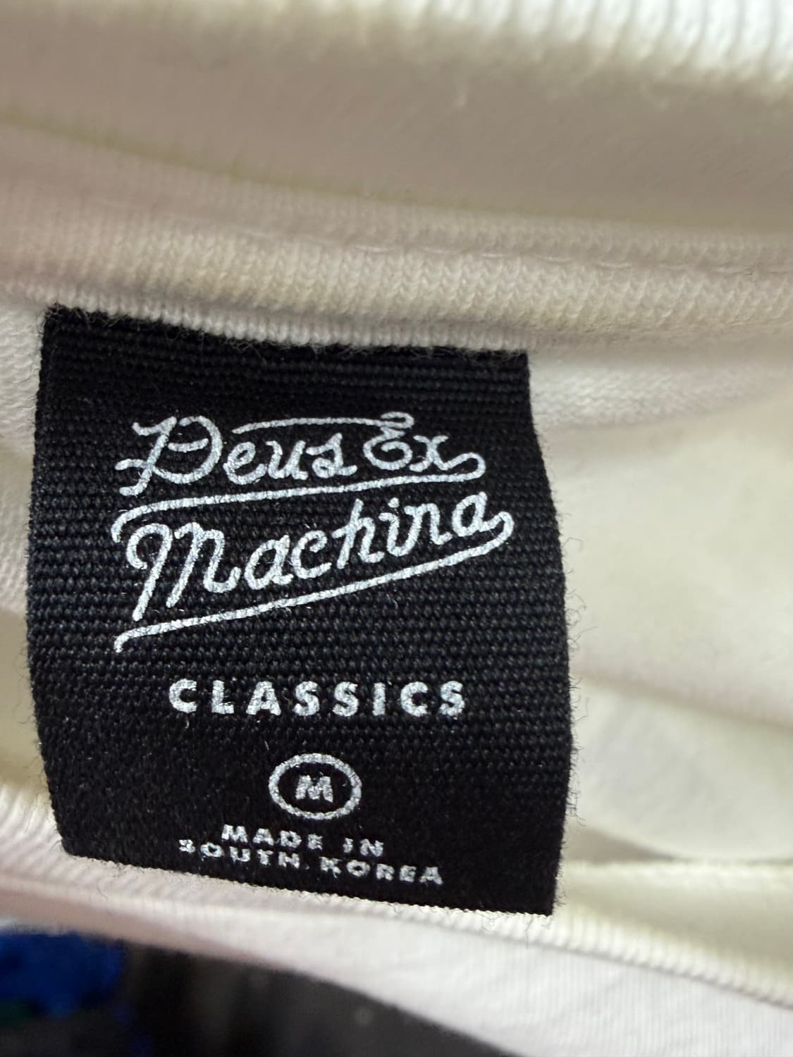 데우스 마키나 서울 화이트 반팔 티셔츠 M 상품이미지5