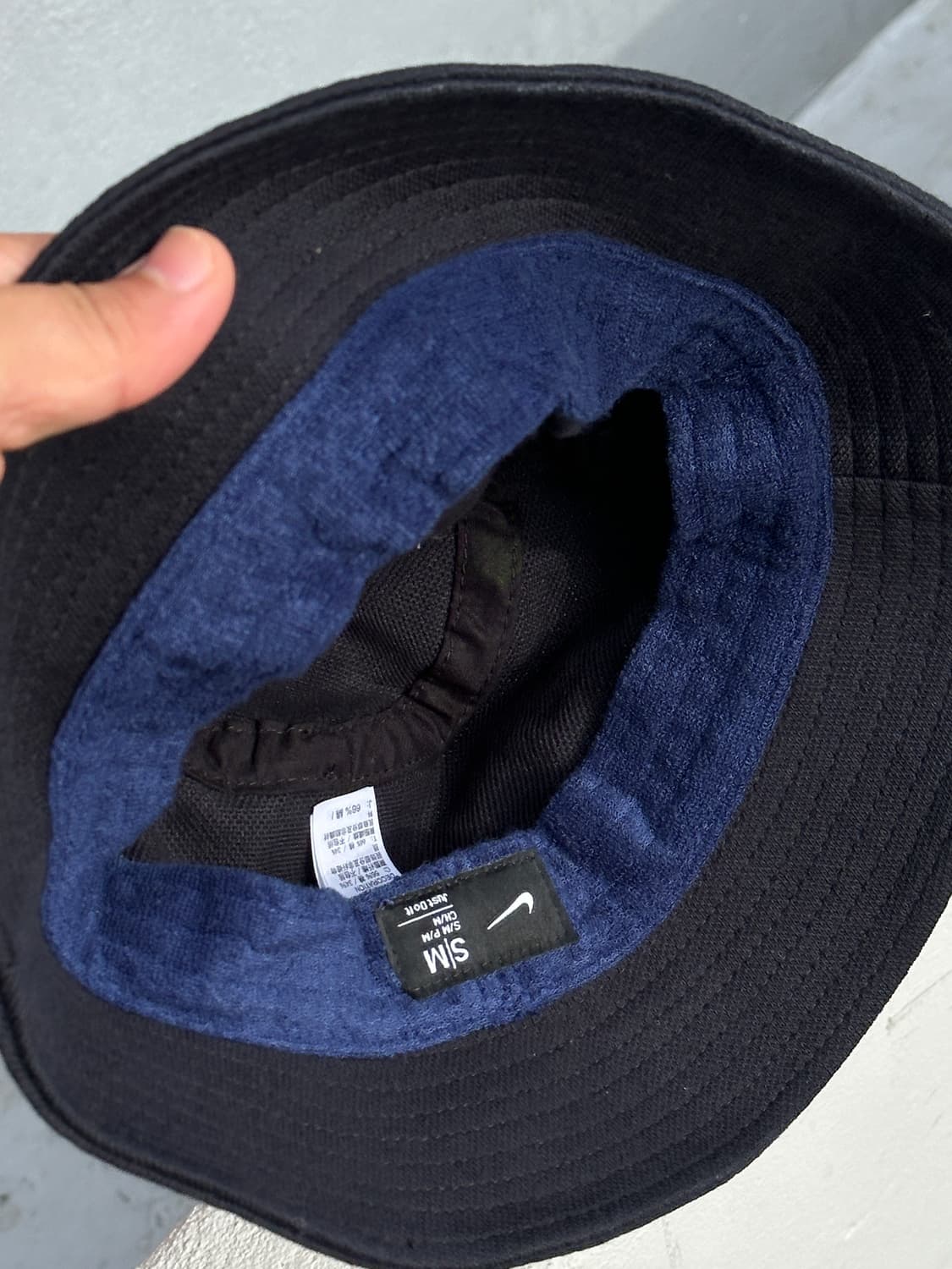 [S-M] 나이키 테니스로고 네이비 버킷햇 모자 상품이미지5