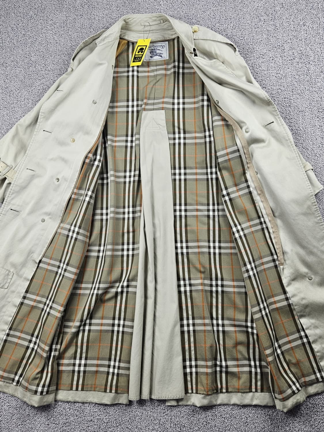 버버리 헌팅트림 벨티드 더블 트렌치 코트 ( 상세설명참조 )/ 10547 상품이미지5