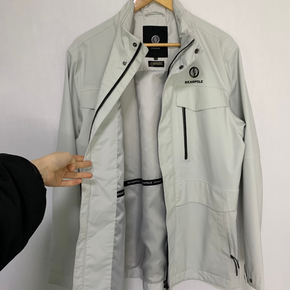 빈폴 고어텍스 바람막이 자켓 라이트 그레이 105 고프코어 상품이미지2