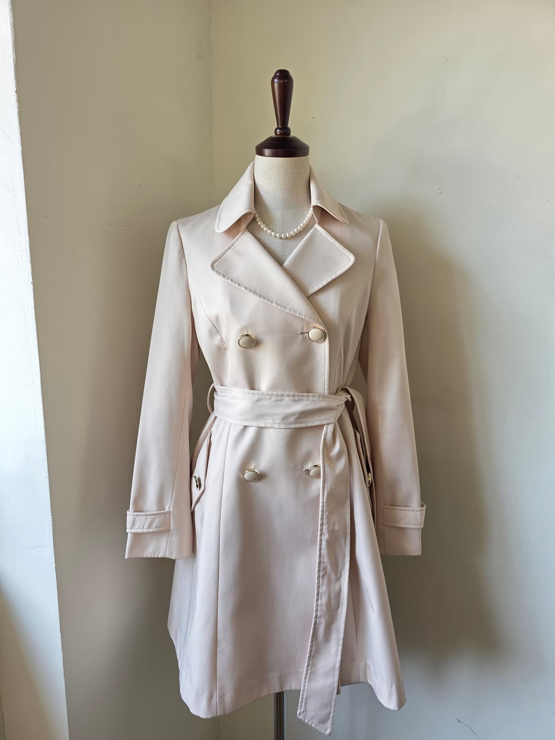 더블 버튼 트렌치 코트 상품이미지1