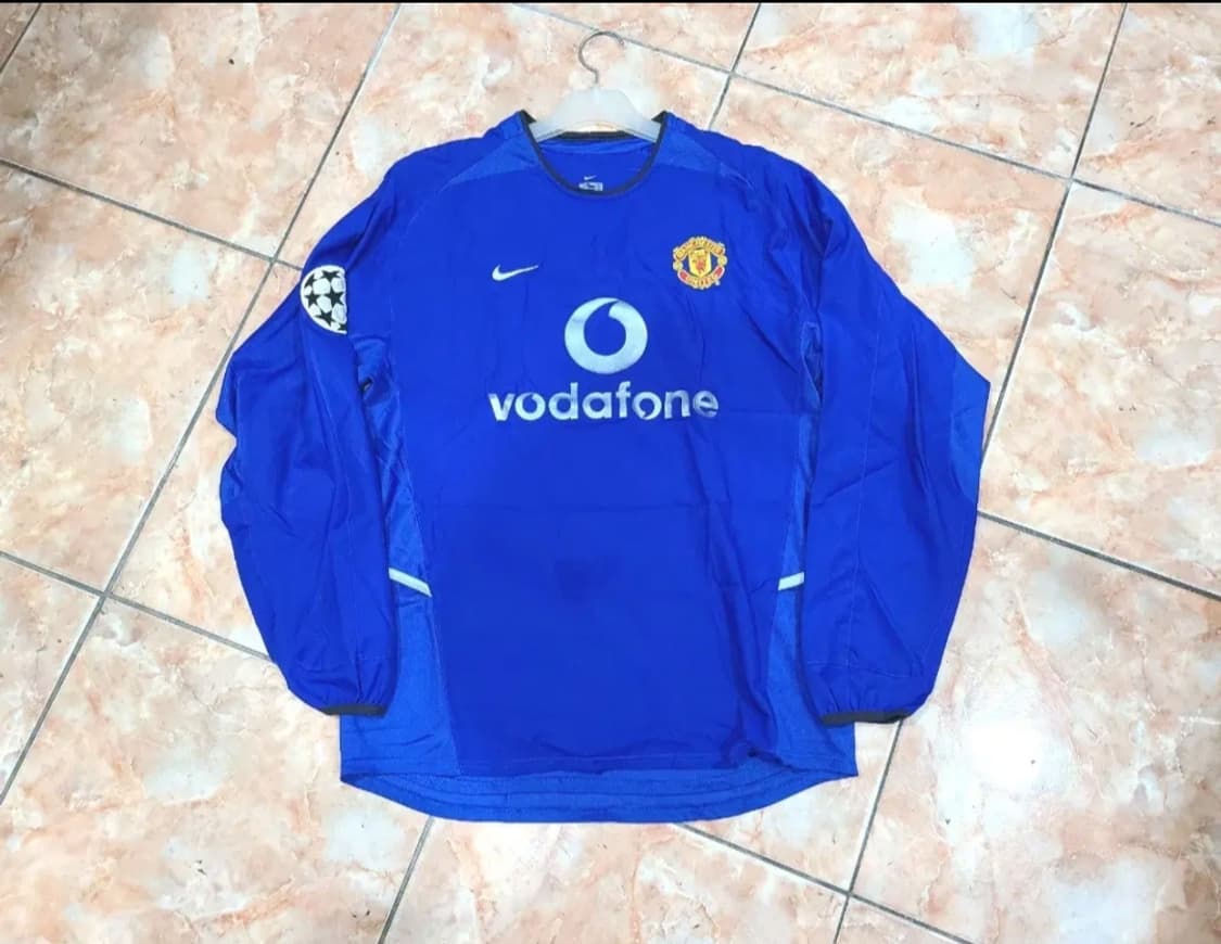 나이키 02 03 맨유 써드 베컴 챔스버전 올드레플 축구져지 상품이미지1