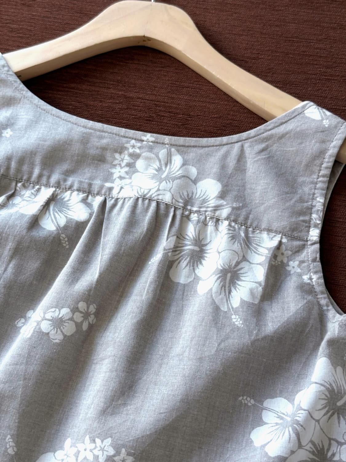 Design pattern cotton sleeveless top 상품이미지5
