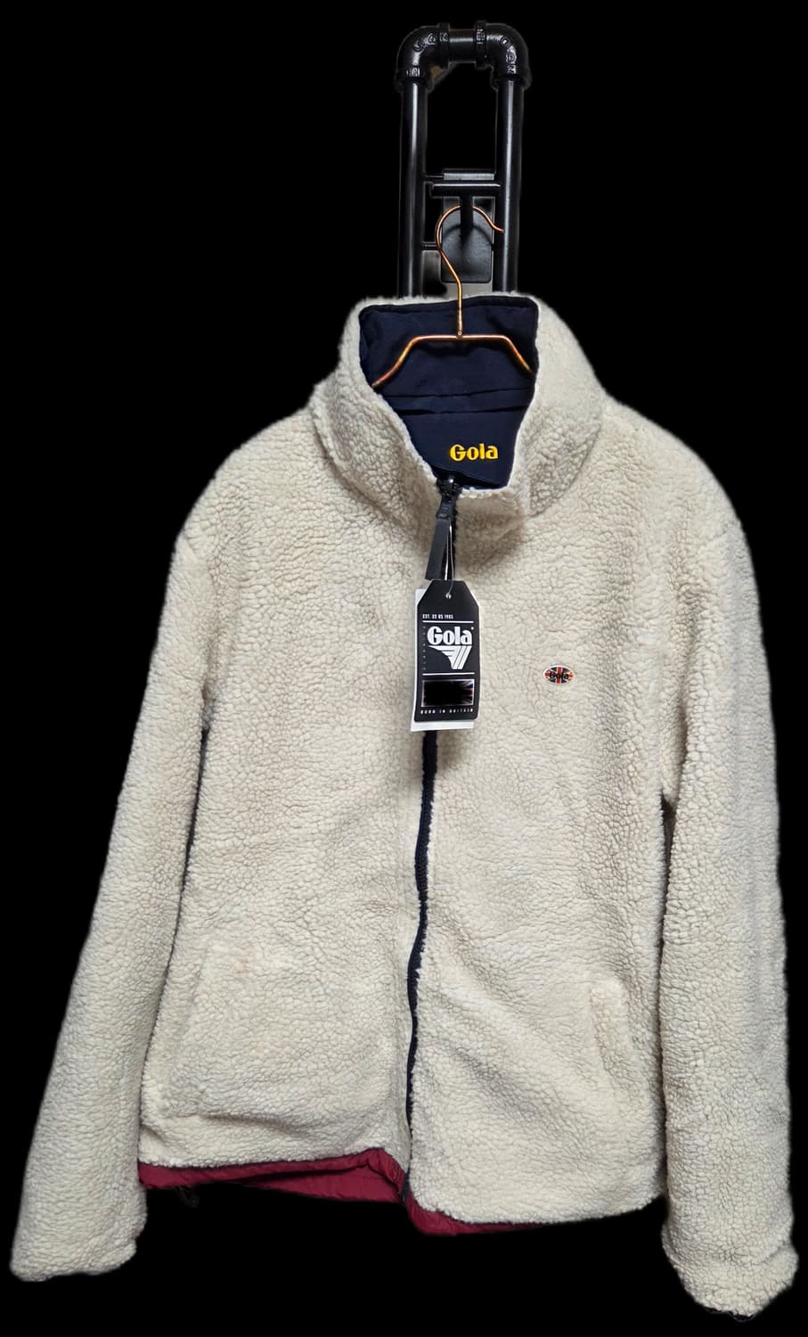 골라 리버시블 폴리스 자켓 상품이미지5