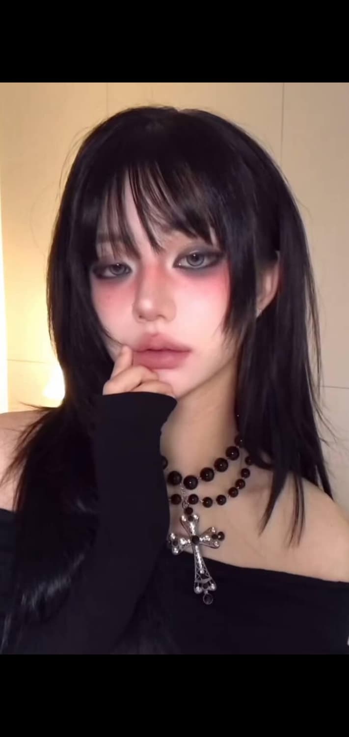 완전 나나가 되....🖤🐈‍⬛ ❤️‍🔥유행템❤️‍🔥 빈티지 목걸이 상품이미지3