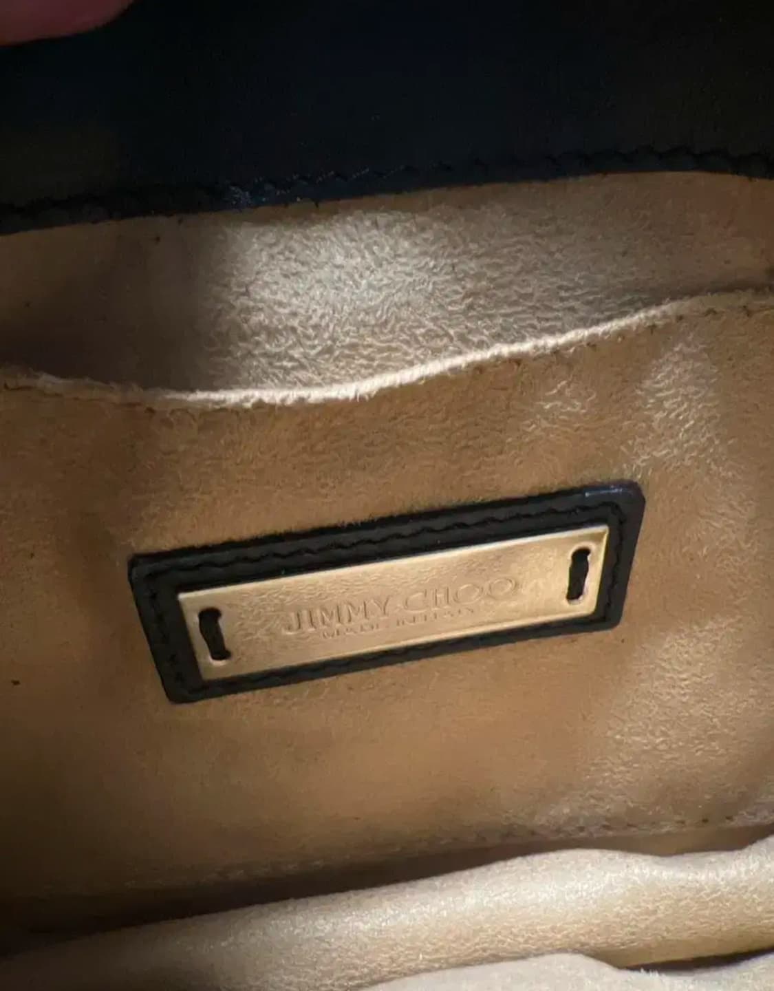 지미추 레오파드 송치 레밸백 상품이미지4