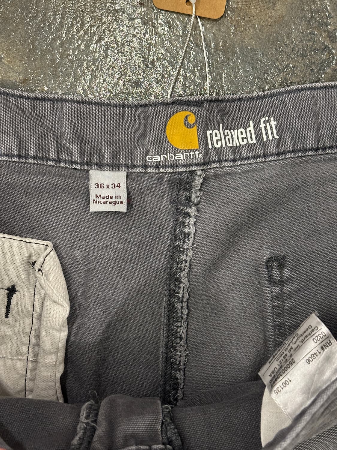 Carhartt 칼하트 더블니 릴렉스핏 워크팬츠 36x34 상품이미지3