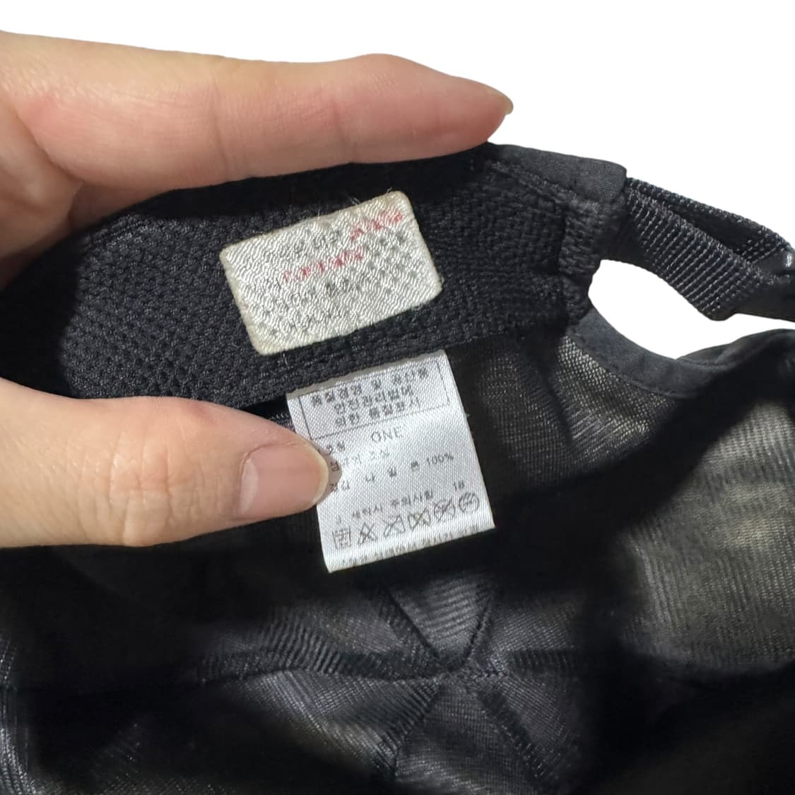 노스페이스 블랙 볼캡 상품이미지5