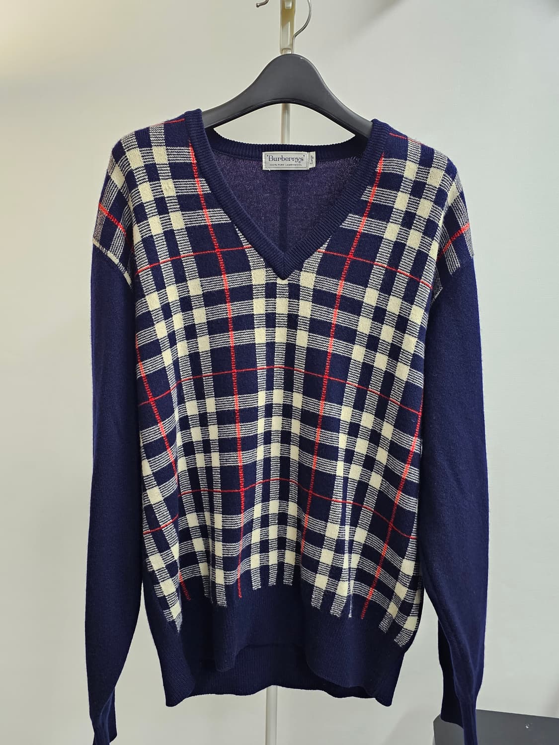 버버리 빈티지 램스울니트 large 상품이미지1