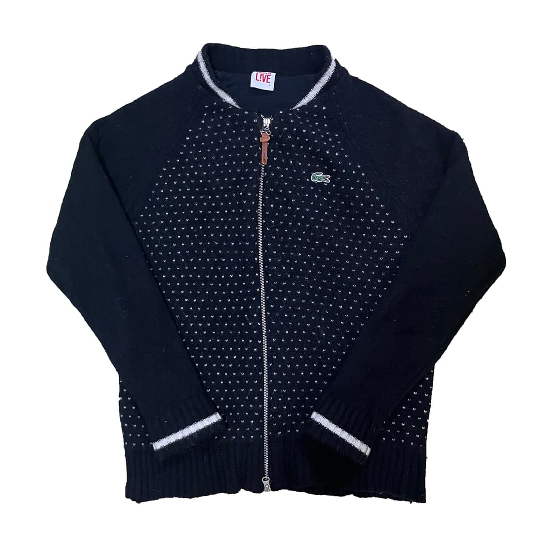 라코스테 니트 집업 상품이미지1