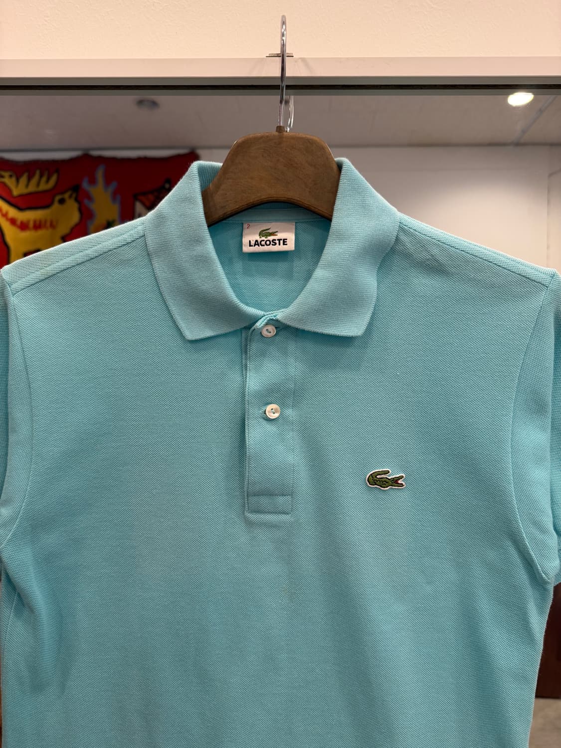 Lacoste 라코스테 pk 반팔 티셔츠 (mint) 상품이미지2