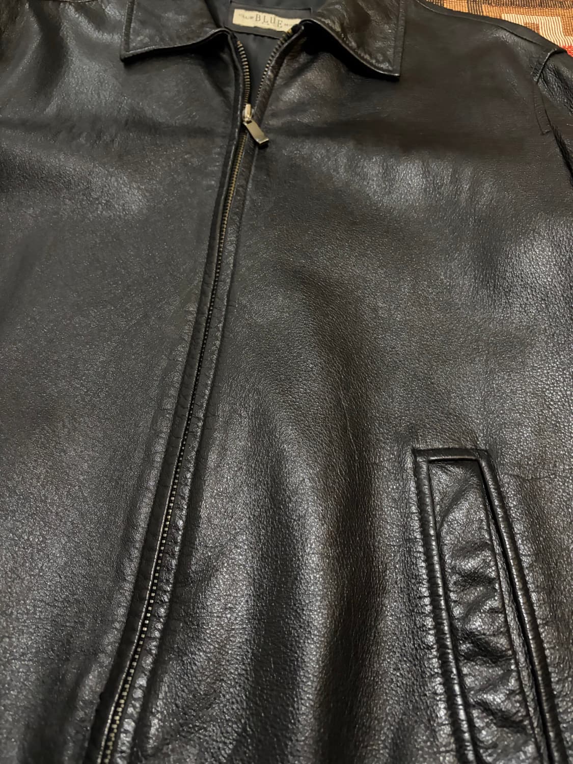 100) 이태리 카우하이드 싱글라이더 가죽자켓 상품이미지3