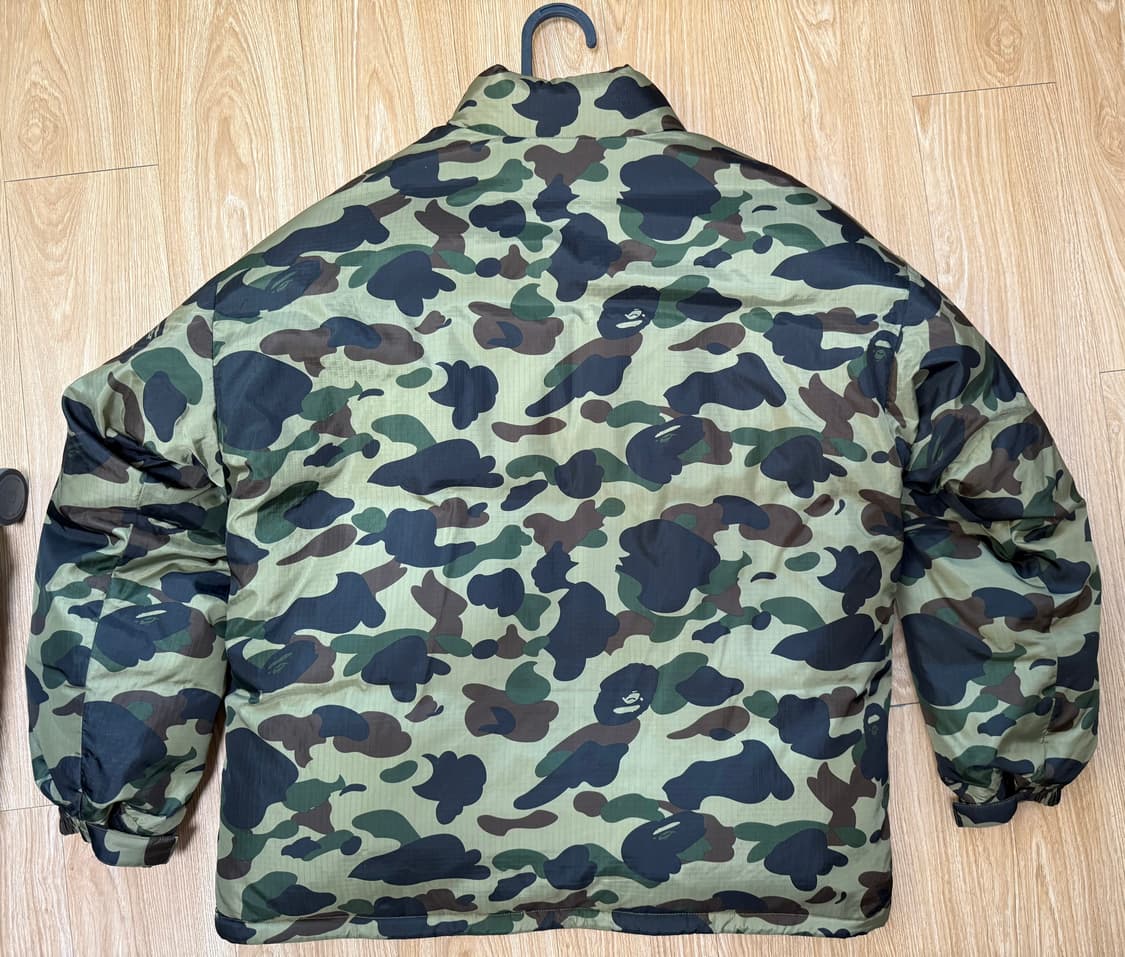 베이프 녹계 패딩 상품이미지2