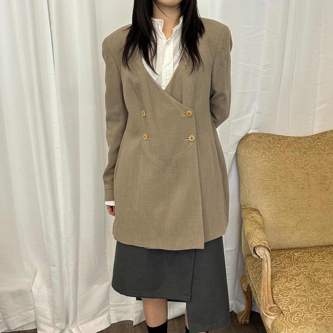 조르지오 아르마니 카라리스 블레이저 상품이미지1