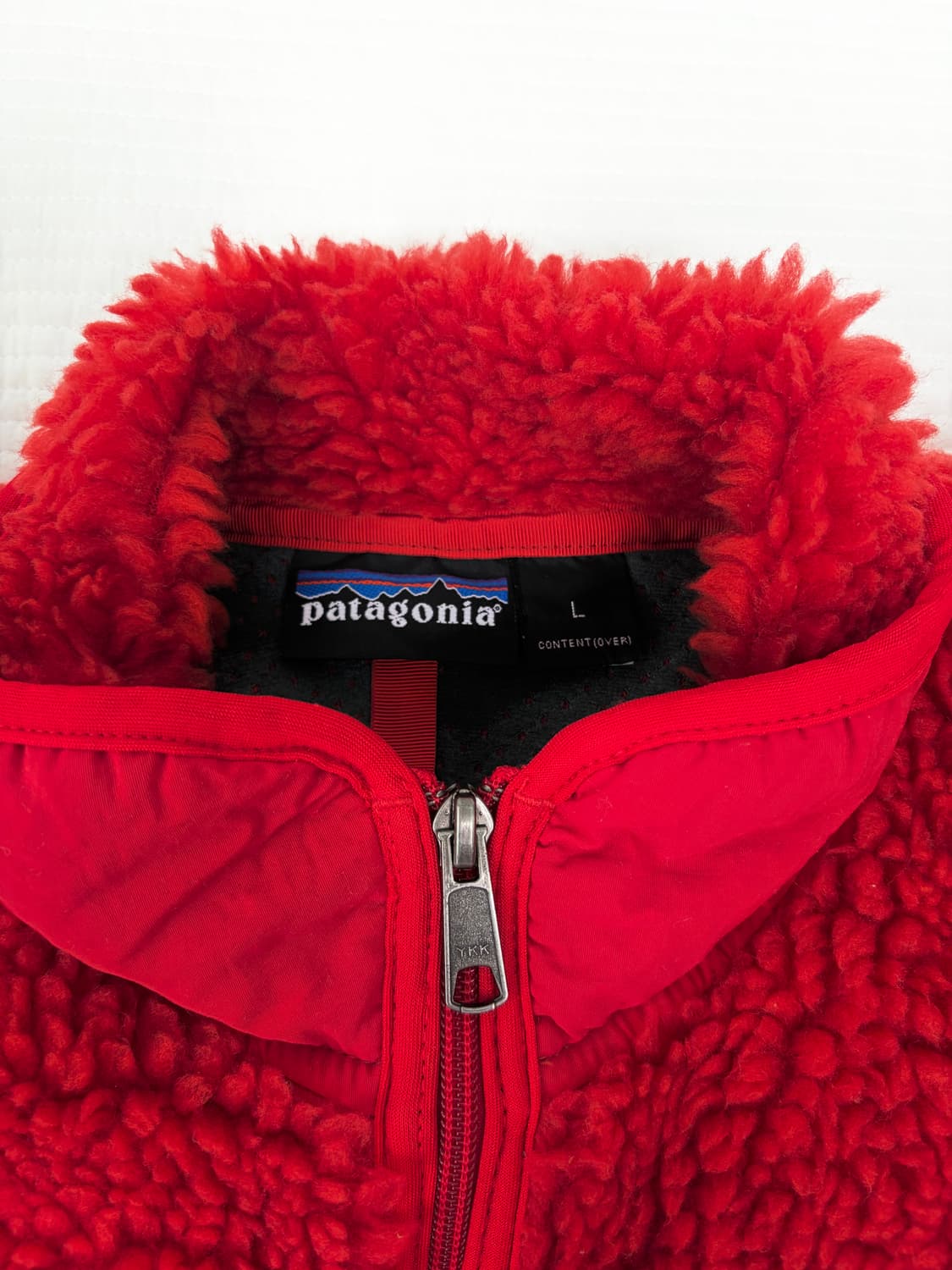 파타고니아 딥파일 자켓 레드 L 상품이미지2